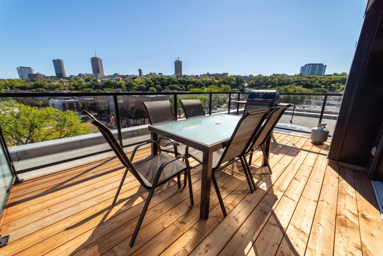 Aux Havres Urbains - Le Penthouse Du Kameleon Apartment Quebec City Exterior photo